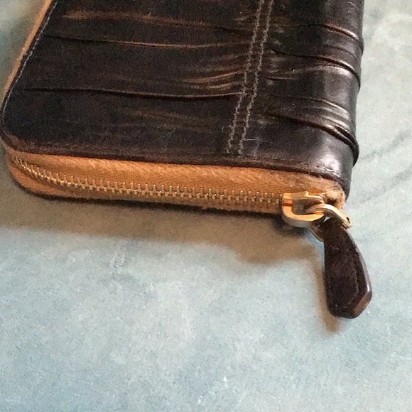 Prada Black Napa Gaifre Long Wallet - Picture 7 of 15